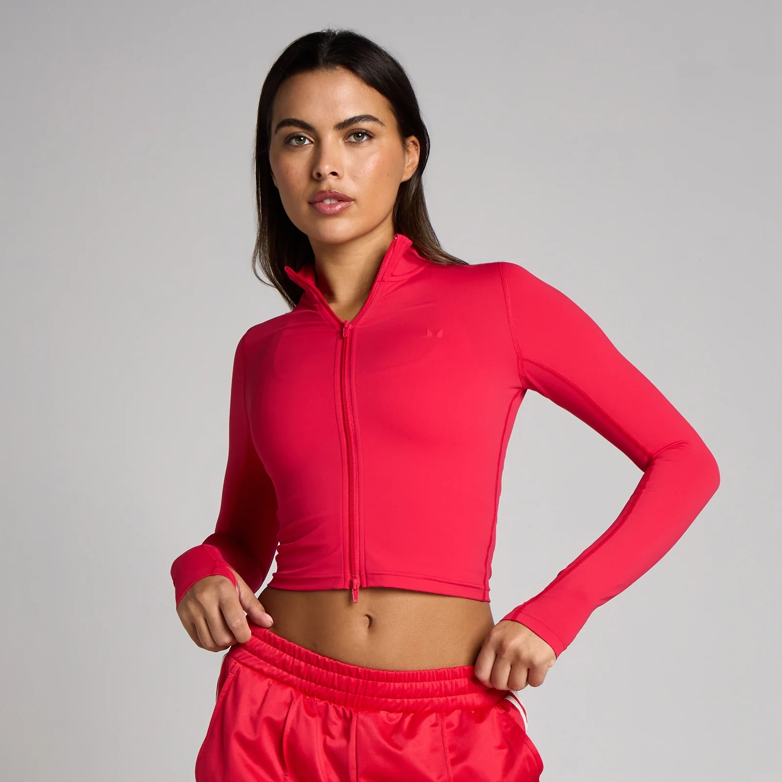 MP Women's Tempo Cropped Jacket - Chilli - L Bilde 1