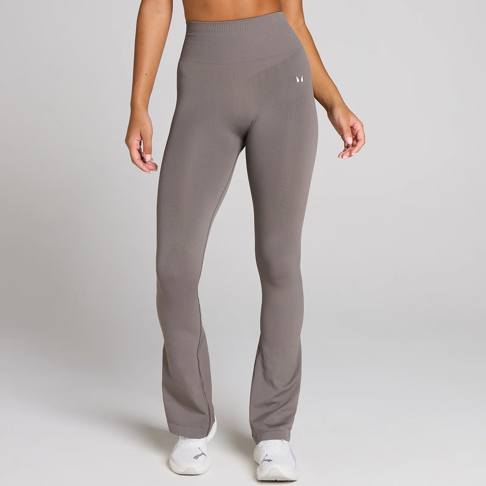 MP Women's Tempo Seamless Flared Leggings - Dark Truffle - XS Bilde 1
