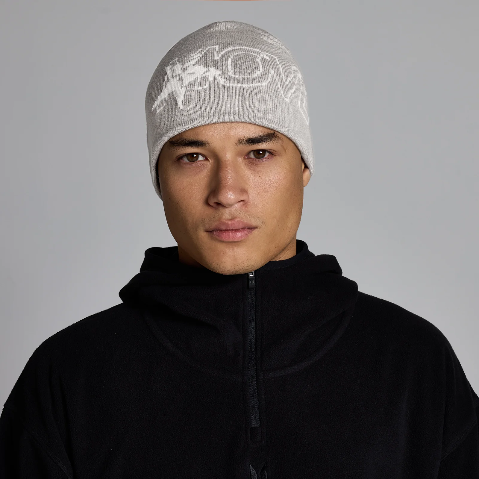 MP Move Club Graphic Beanie - Sustained Grey Bilde 1