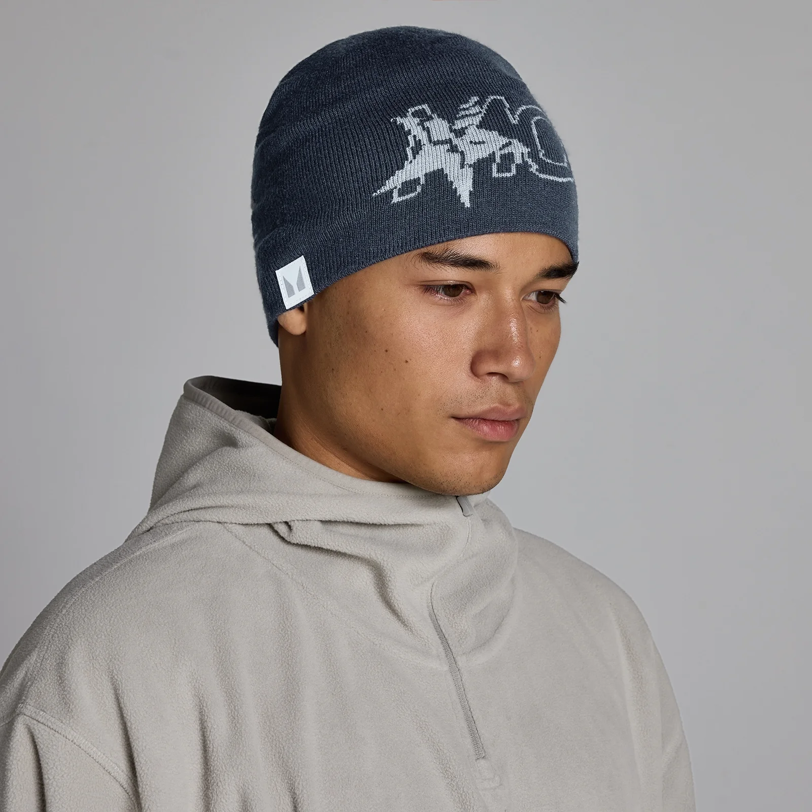 MP Move Club Graphic Beanie - Granite Bilde 1