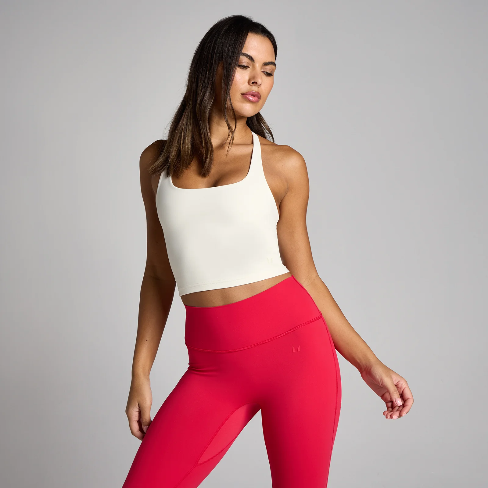 MP Women's Tempo Strappy Racerback Vest - Vanilla - S Bilde 1
