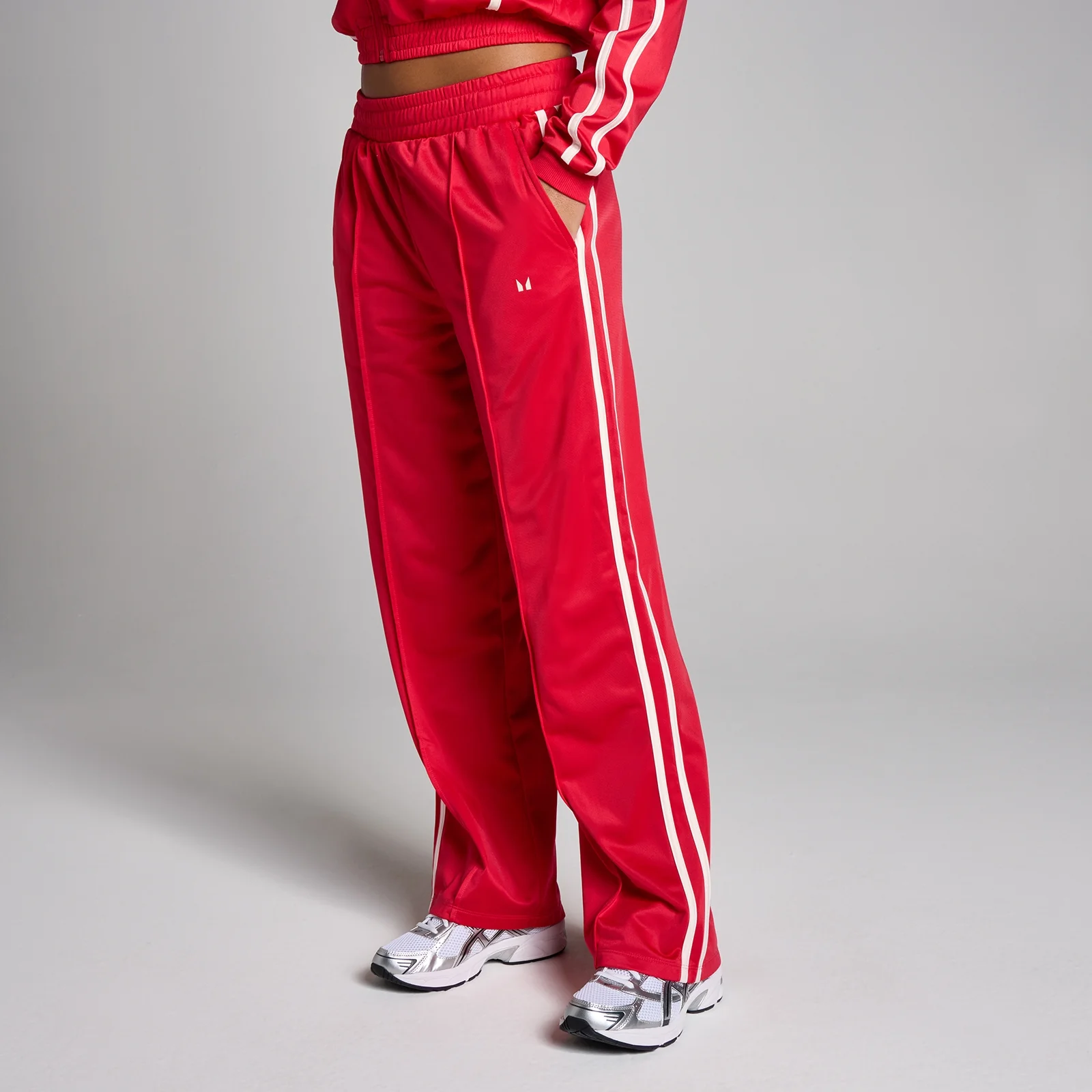 MP Women's Tricot Track Straight Leg Joggers - Chilli - S Bilde 1