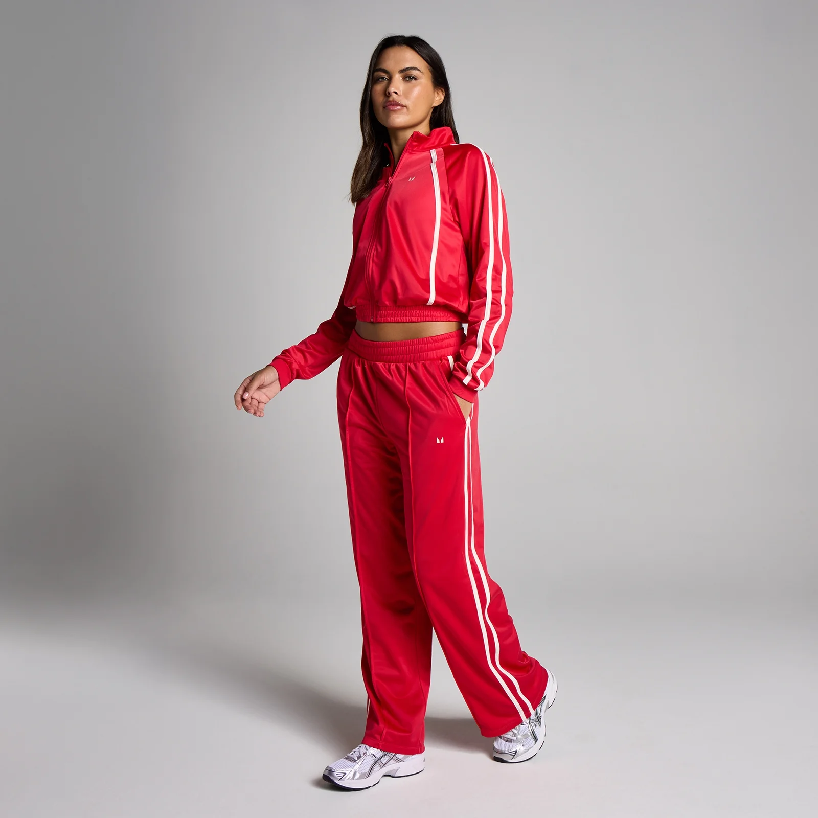 MP Women's Tricot Track Straight Leg Joggers - Chilli - S Bilde 3