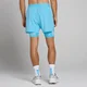 MP Men's Hybrid Lightweight 5" 2-in-1 Shorts - Cerulean Blue