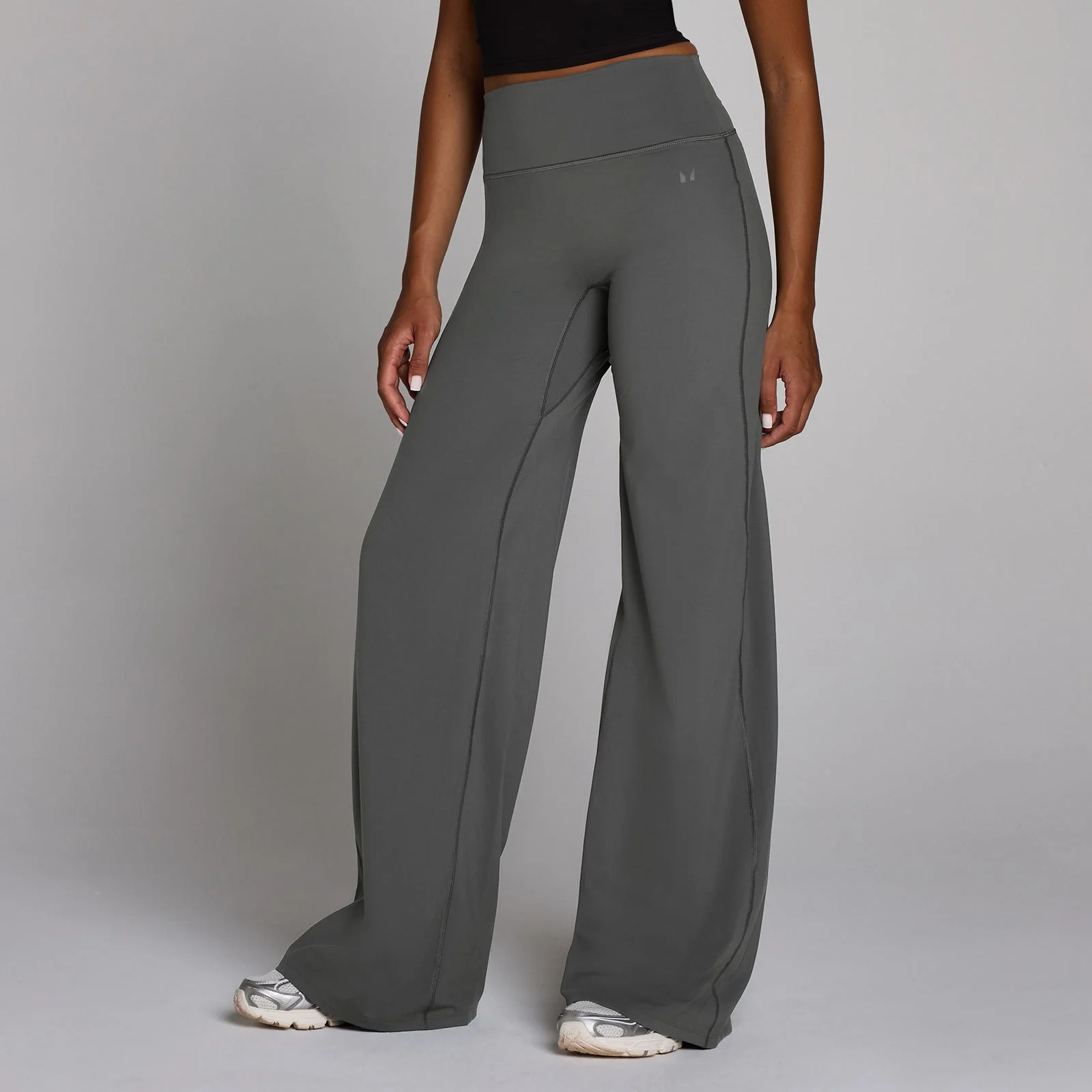 MP Women's Tempo Petite Wide Leg Leggings - Dark Grey - S Bilde 1
