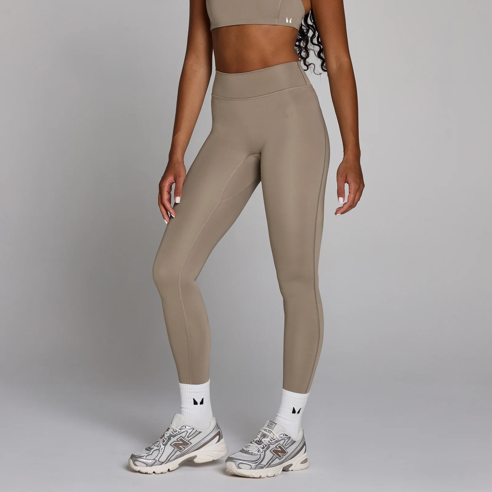 MP Women's Training Leggings - Light Taupe - S Bilde 1