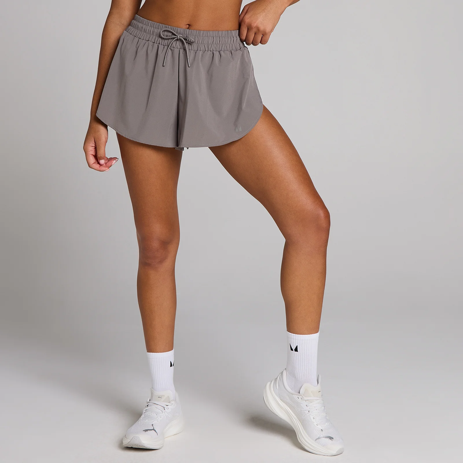 MP Women's Woven Floaty Short - Dark Truffle - XS Bilde 1