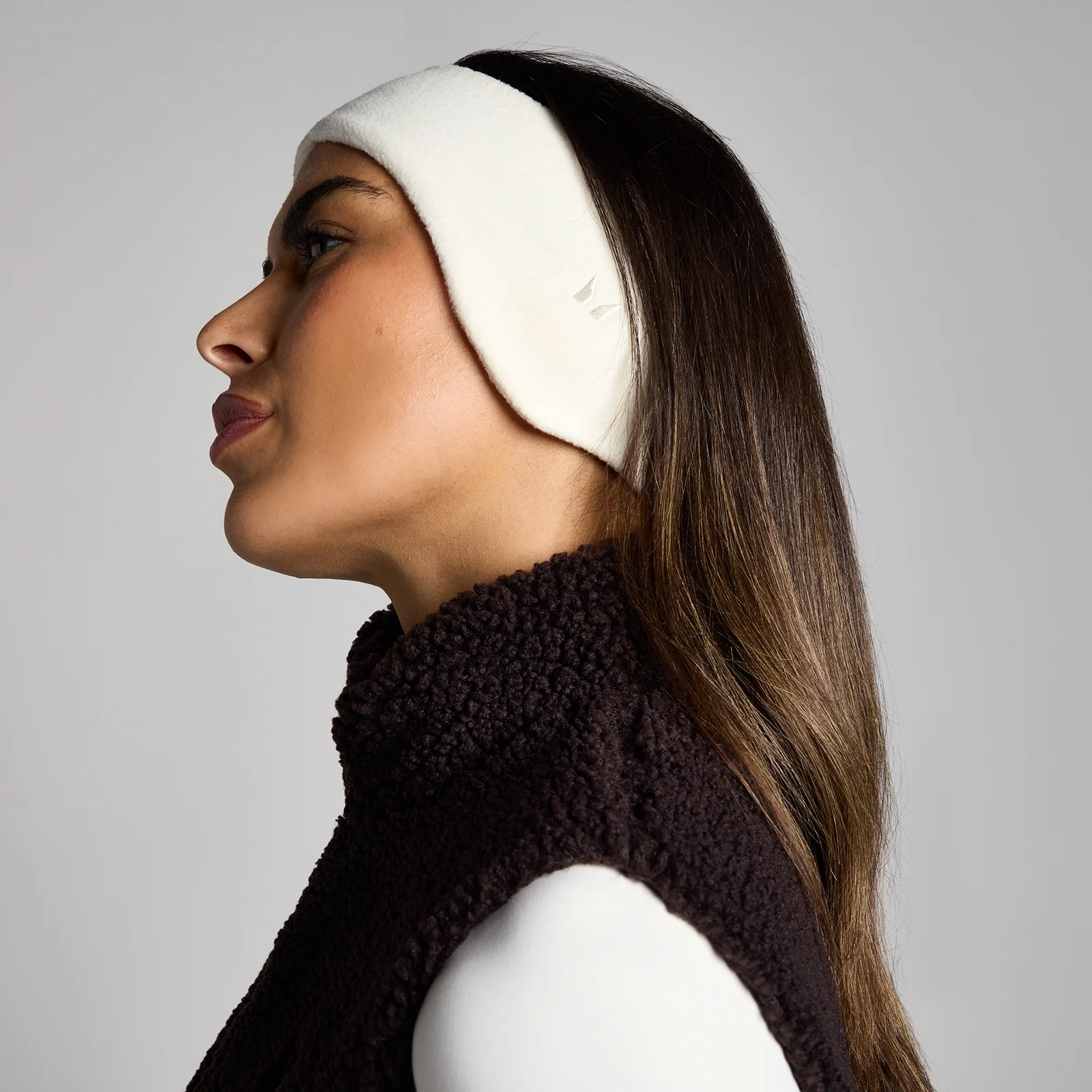 MP Fleece Ear Warmers - Pearl Bilde 2