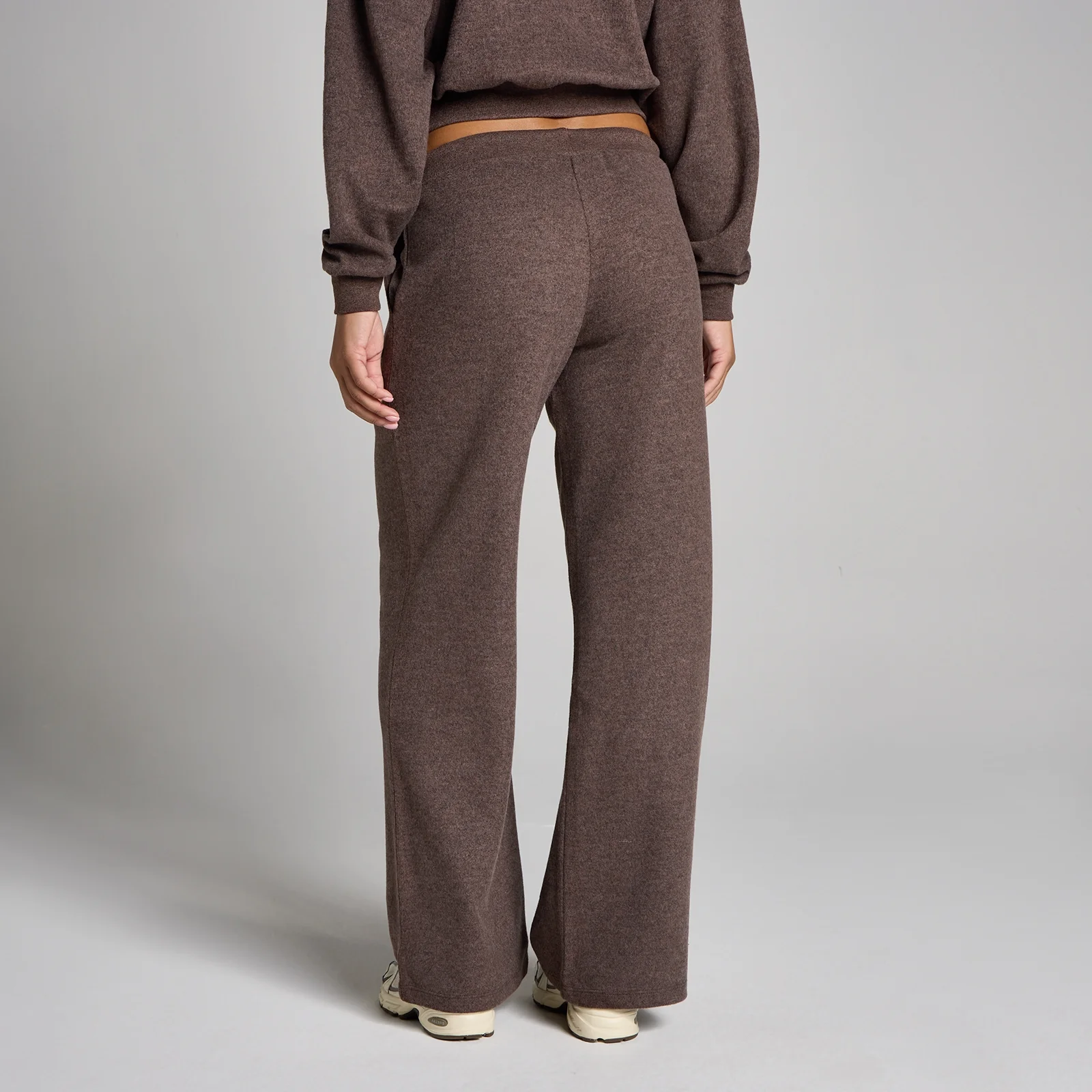 MP Women's Soft Touch Mid Rise Straight Leg Joggers - Cocoa Marl - XS Bilde 2