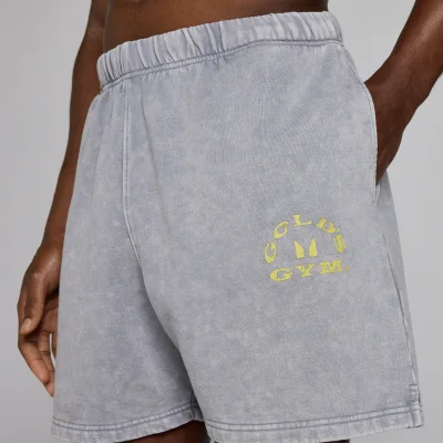 MP X Gold's Men's Washed Graphic Oversized Sweat Shorts - Steel Blue - XS Bilde 6
